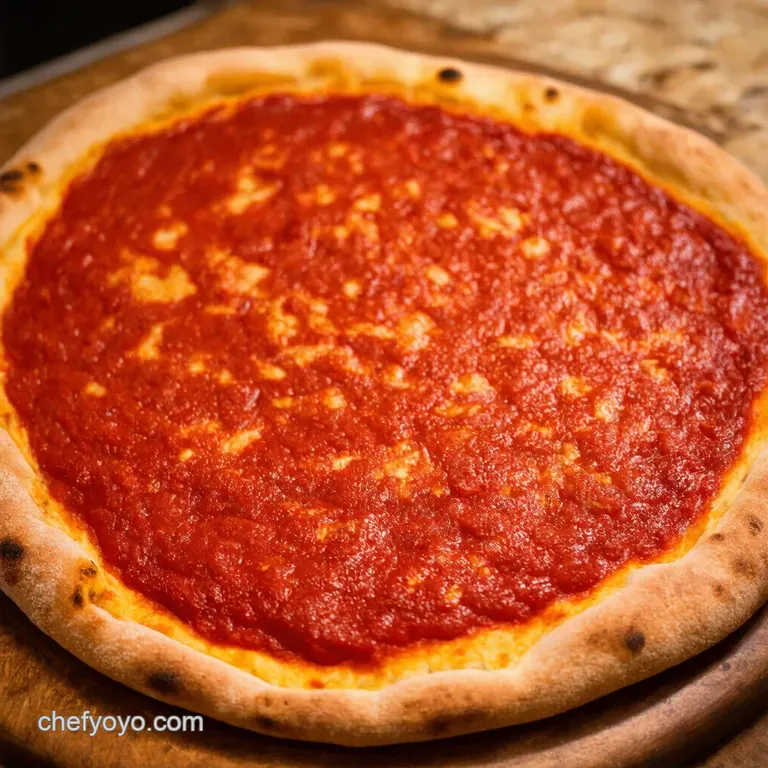 The Perfect Neapolitan Tomato Sauce Pizza Pizza Marinara presentation