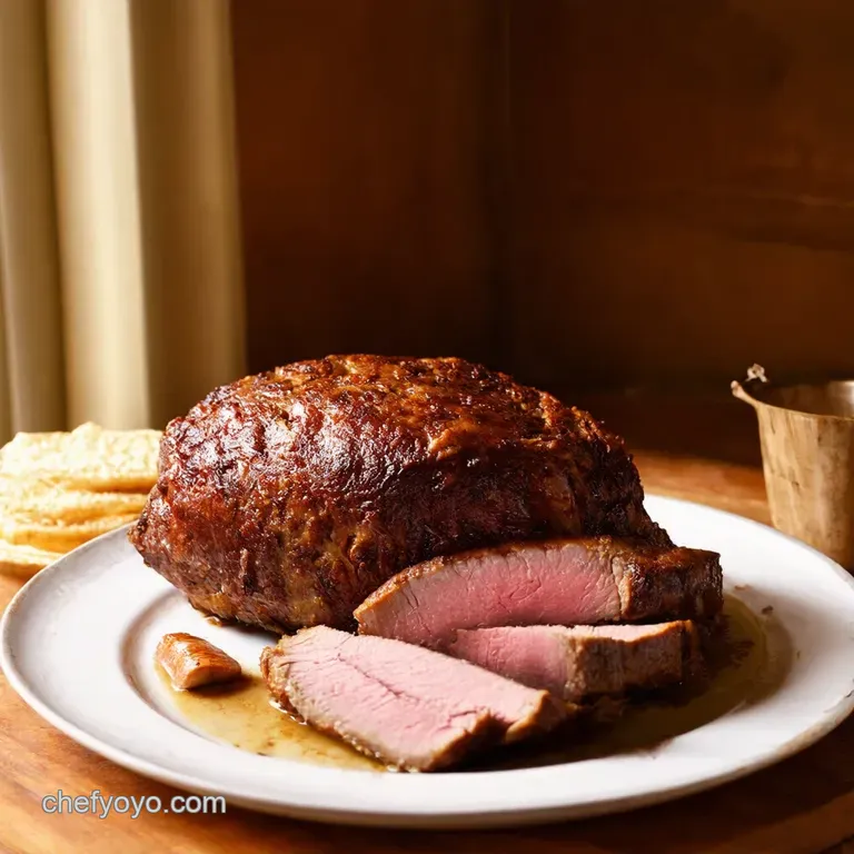 The Perfectly Roasted Beef a Sunday Roast Done Right presentation