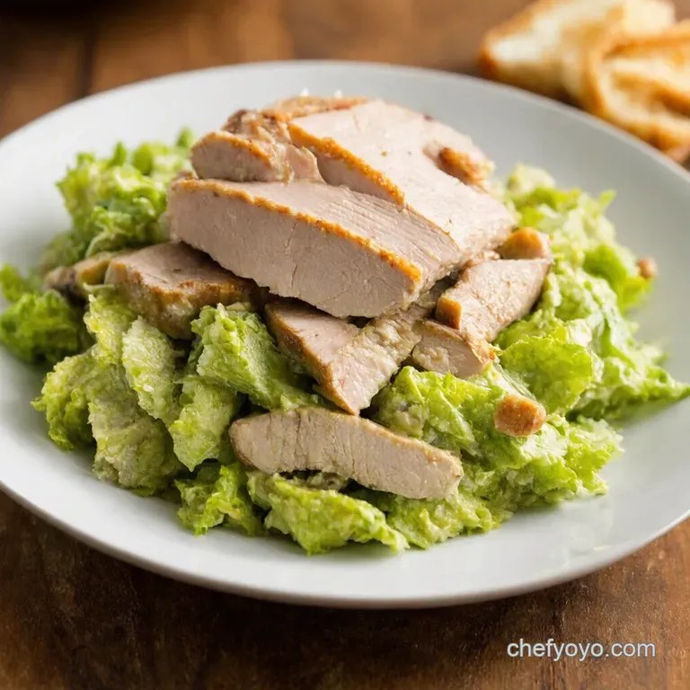 The Post-Feast Fabness: Creamy Classic Turkey Salad presentation