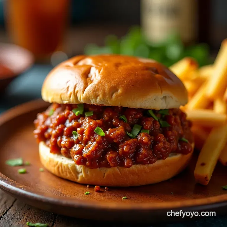 The Proper Pubstyle Sloppy Joe Rich Tangy and Ready in 45 Minutes presentation