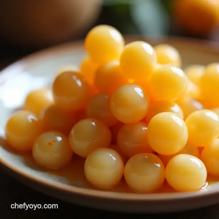 The Real Deal Perfectly Chewy Homemade Boba Tea Pearls presentation