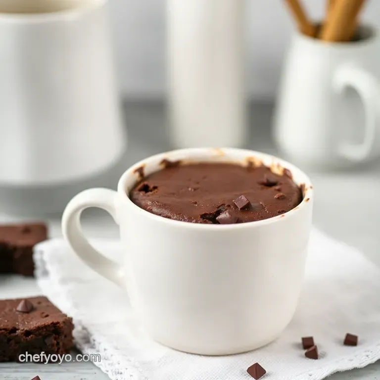 The *Ridiculously* Easy One-Minute Mug Brownie