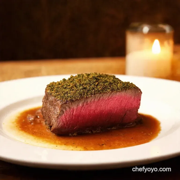 The Showstopper Herbcrusted Roast Beef Tenderloin presentation