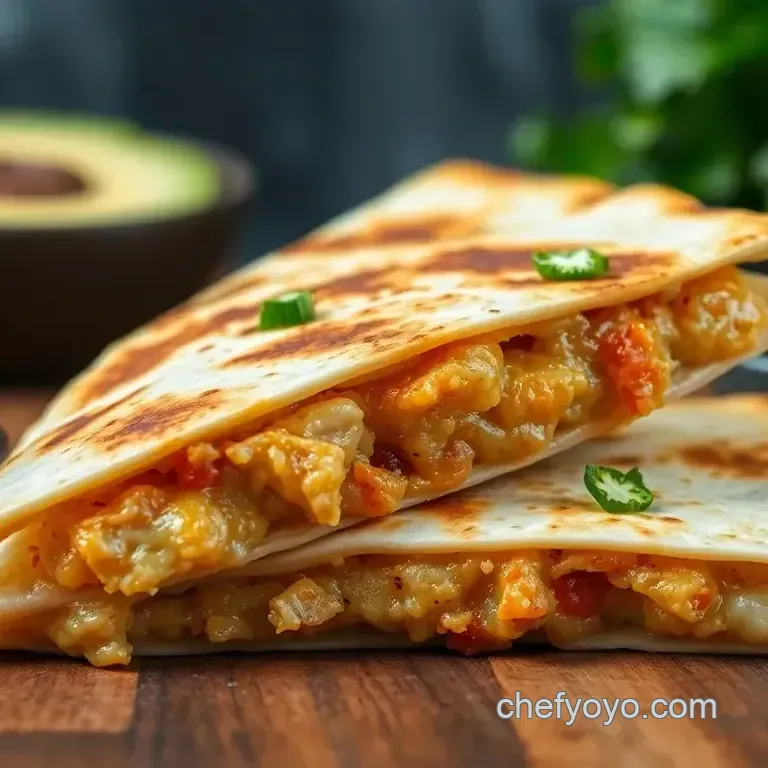 The Ultimate Chicken Quesadilla: Fiesta in Every Bite!
