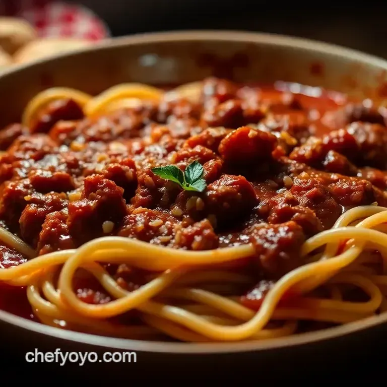 The Ultimate Classic Spaghetti Sauce (Slow-Simmered Goodness)