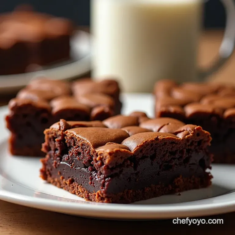 The Ultimate CrinkleTop Fudge Brownies A Proper British Bake