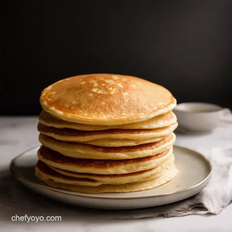 The Ultimate Fluffy American Pancake Mix presentation