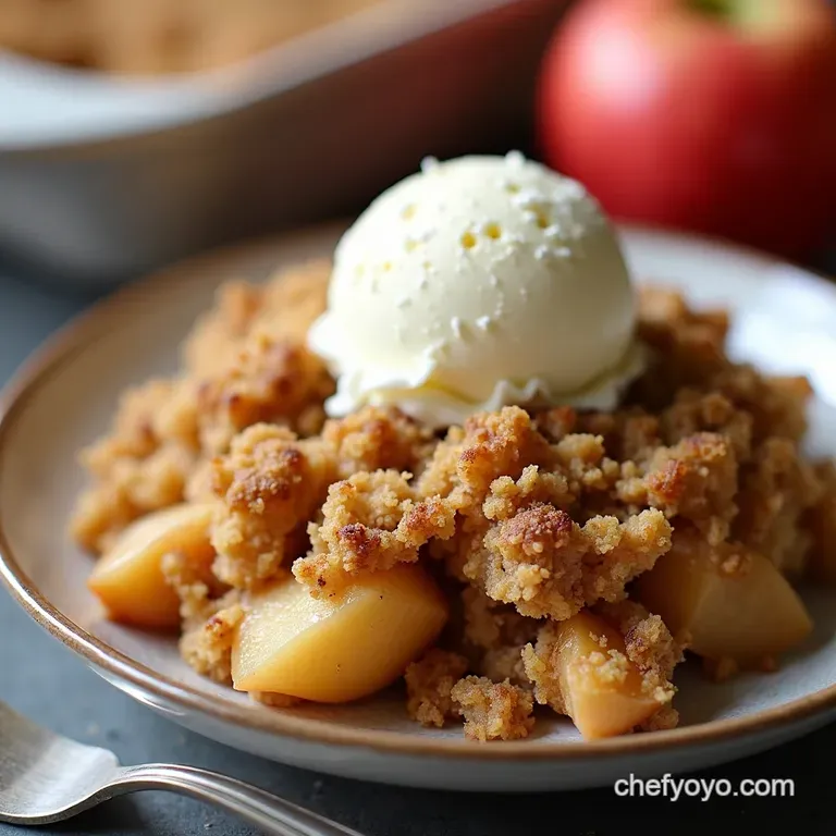 The Ultimate GoldenTopped Apple Crumble Crisp