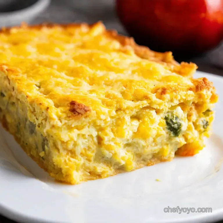 The Ultimate MakeAhead Breakfast Casserole presentation