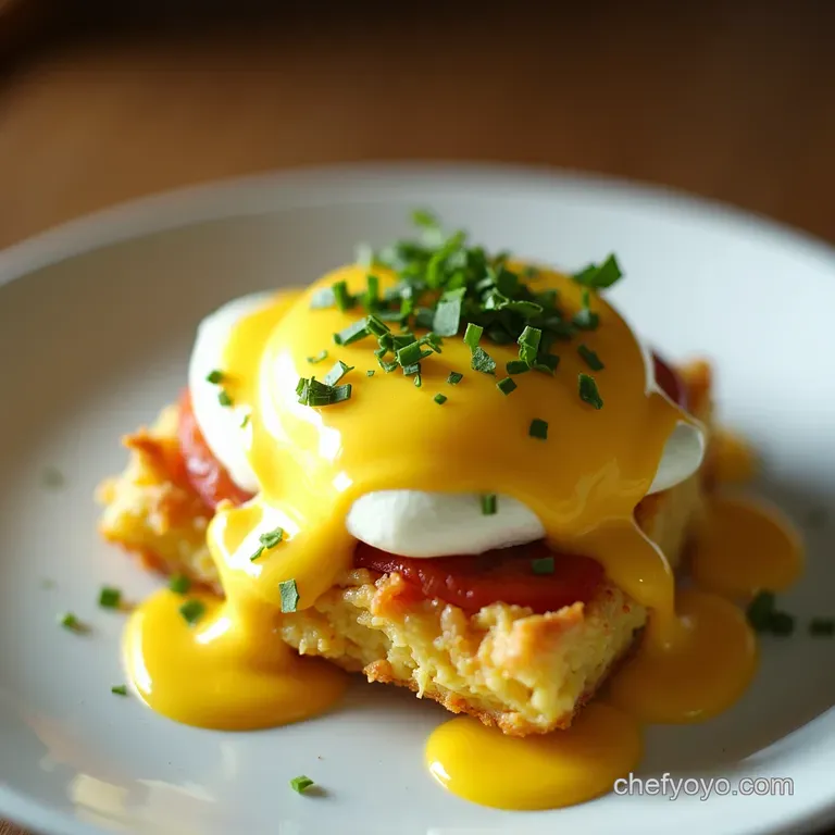 The Ultimate MakeAhead Eggs Benedict Casserole