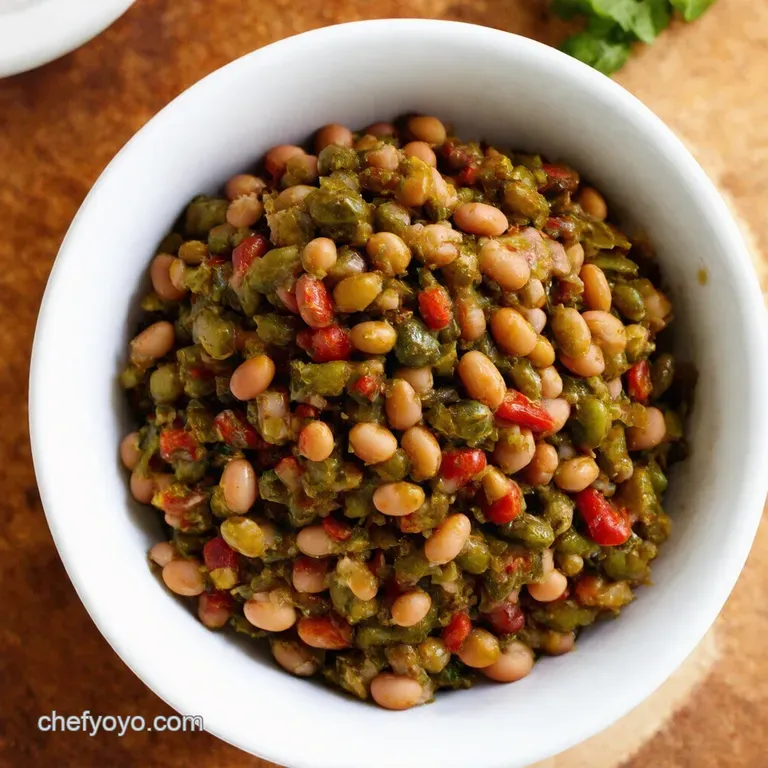 The Ultimate Makeahead Three Bean Salad Party Perfection presentation
