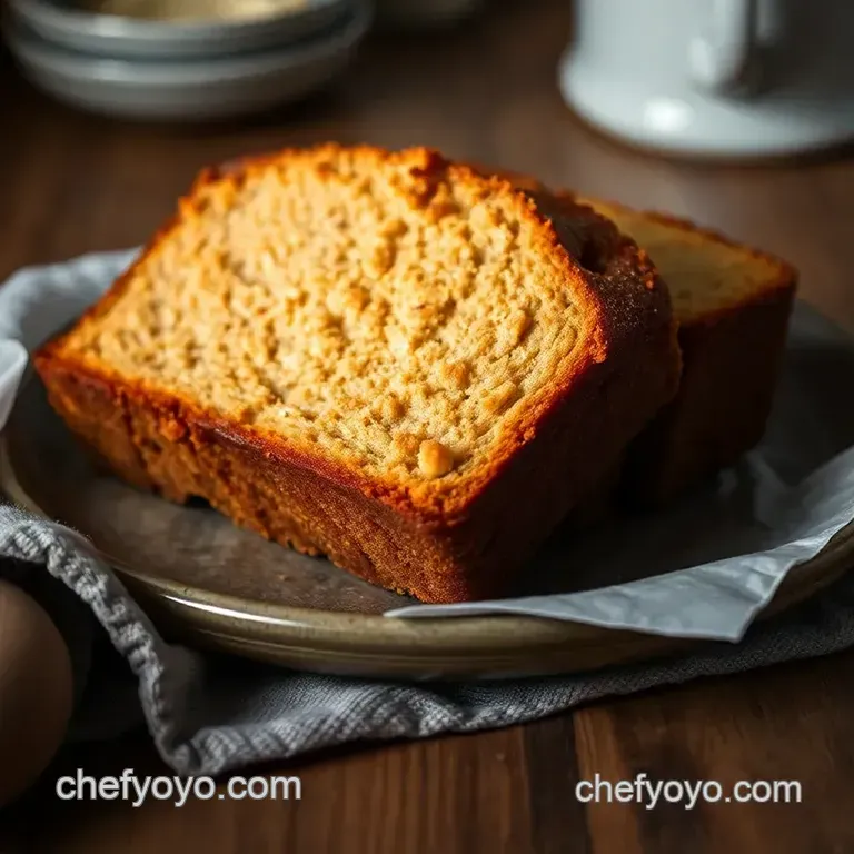 The Ultimate Moist & Fluffy Banana Bread presentation