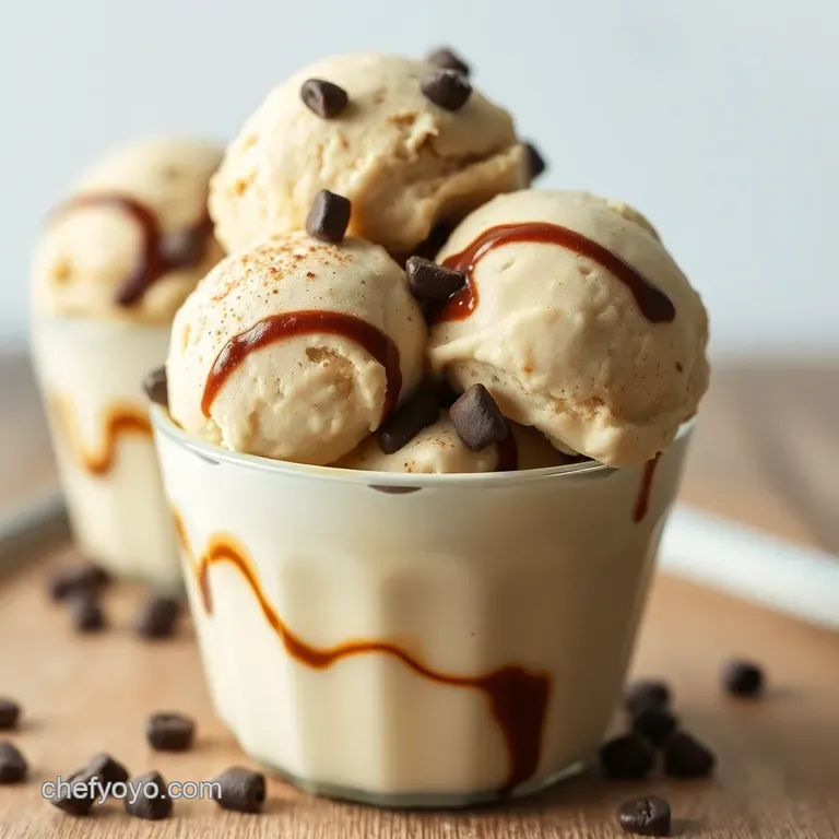 The Ultimate Rich & Creamy Coffee Ice Cream presentation