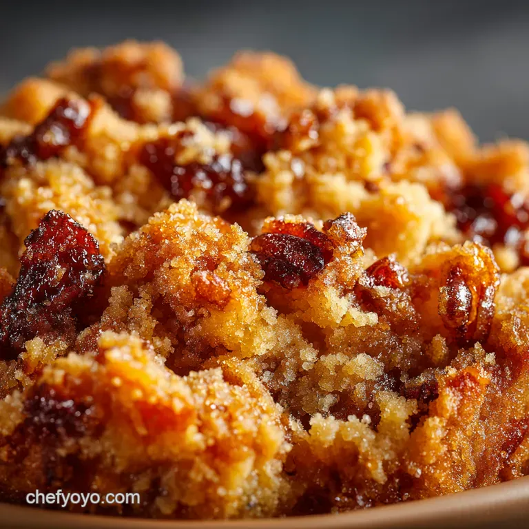 The Ultimate Southern Pecanstreusel Sweet Potato Casserole presentation