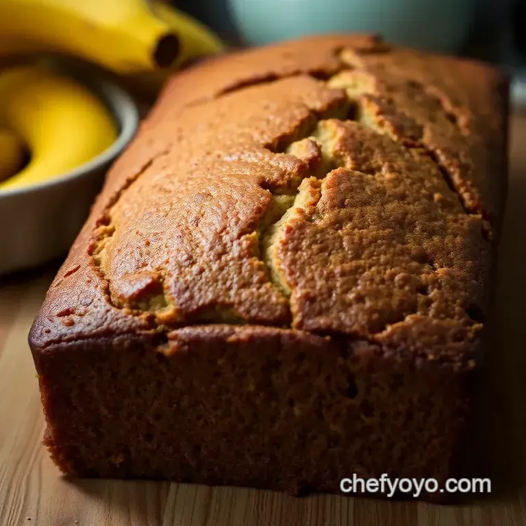 The Ultimate Super Moist Banana Bread presentation