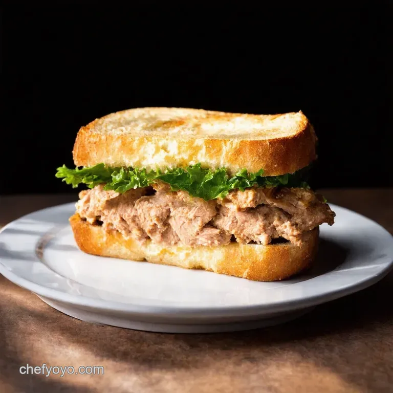The Ultimate Tuna Meltdown Sandwich