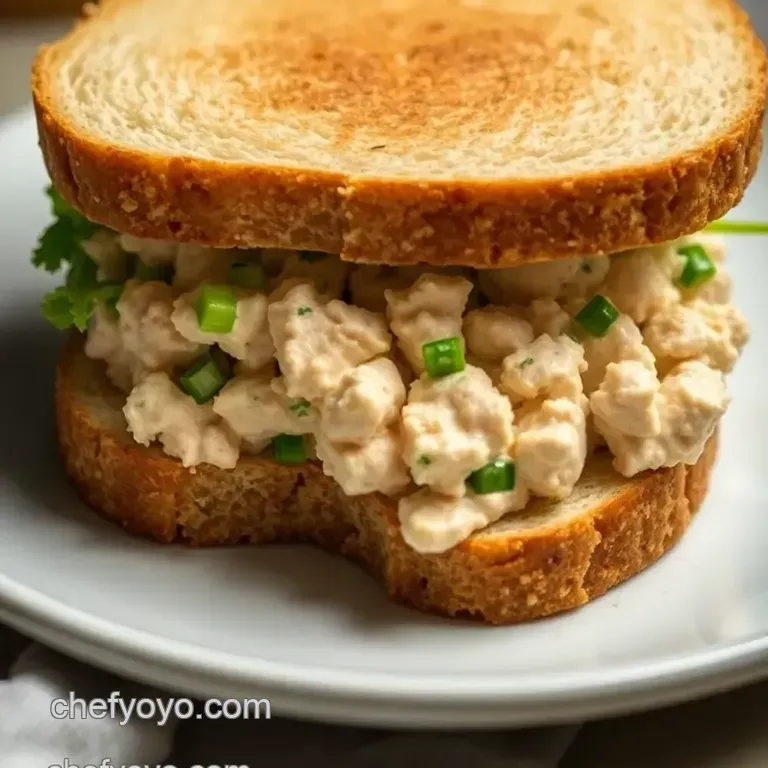 The Ultimate Tuna Salad Sandwich: Classic with a Chef s Touch presentation