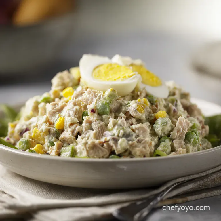 The Ultimate Tuna Salad with Egg Classic Comfort Food Elevated