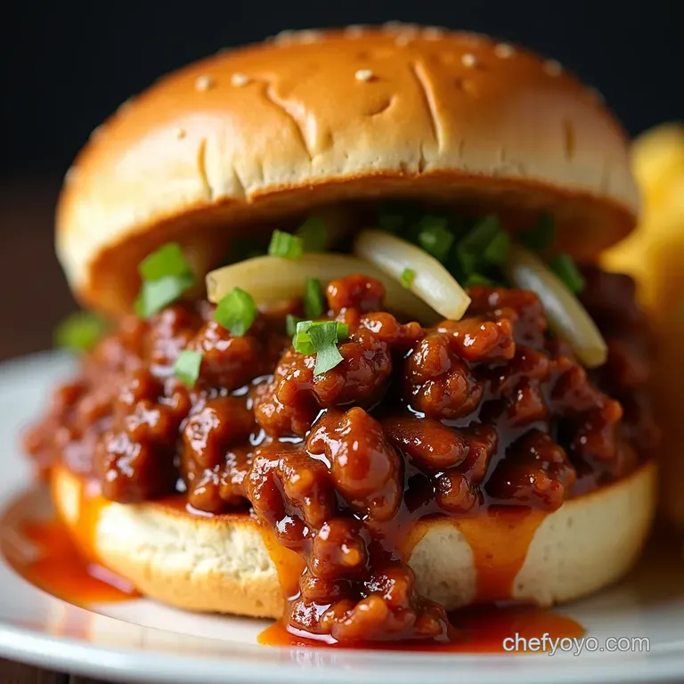 The Ultimate Weekend Sloppy Joe Proper PubStyle Beef BBQ Slop