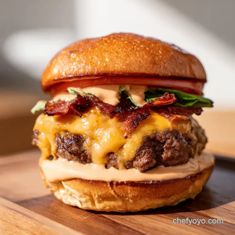 The Ultimate Worcestershire Burger Sauce a Savory Symphony presentation