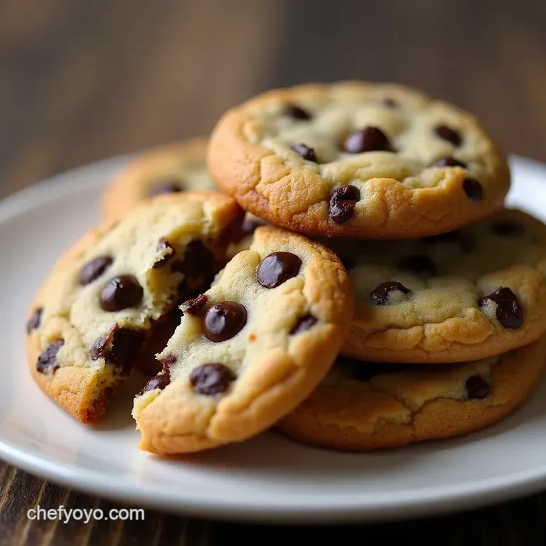 The Definitive UltraThick Bakery Style Chocolate Chip Cookies