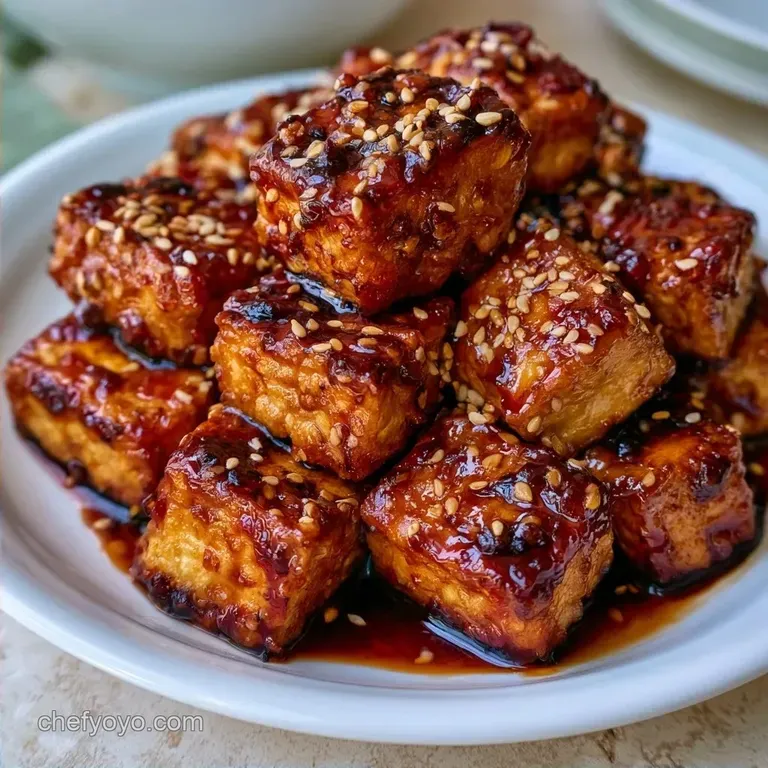 Crispy Toasted Sesame Tofu
