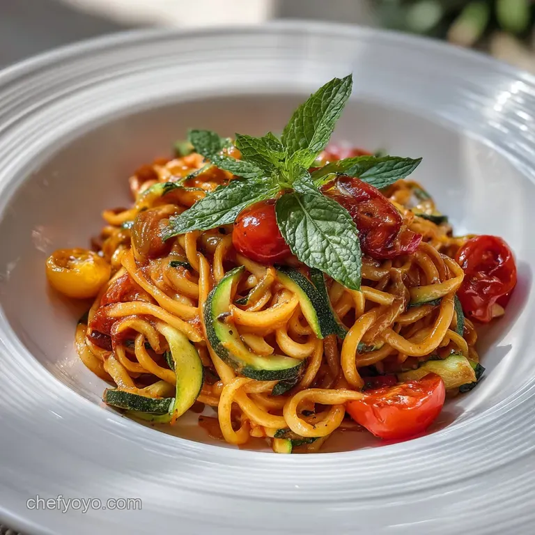 Tomato Zucchini Pasta Recipe