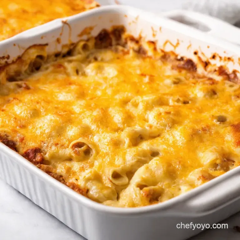 Cheesy Tortellini Casserole The Flavors My Familys Lasagna Bake