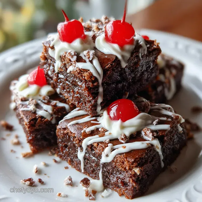 A single fudgy brownie square, topped with creamy, light-brown coffee frosting and a dusting of cocoa, served on white plate.