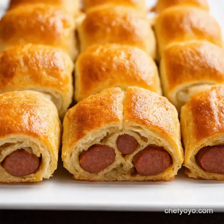 Touchdown Sausage Rolls Game Day Bites