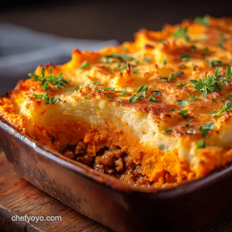 Turkey Sweet Potato Shepherds Pie: Light Healthy and Hearty