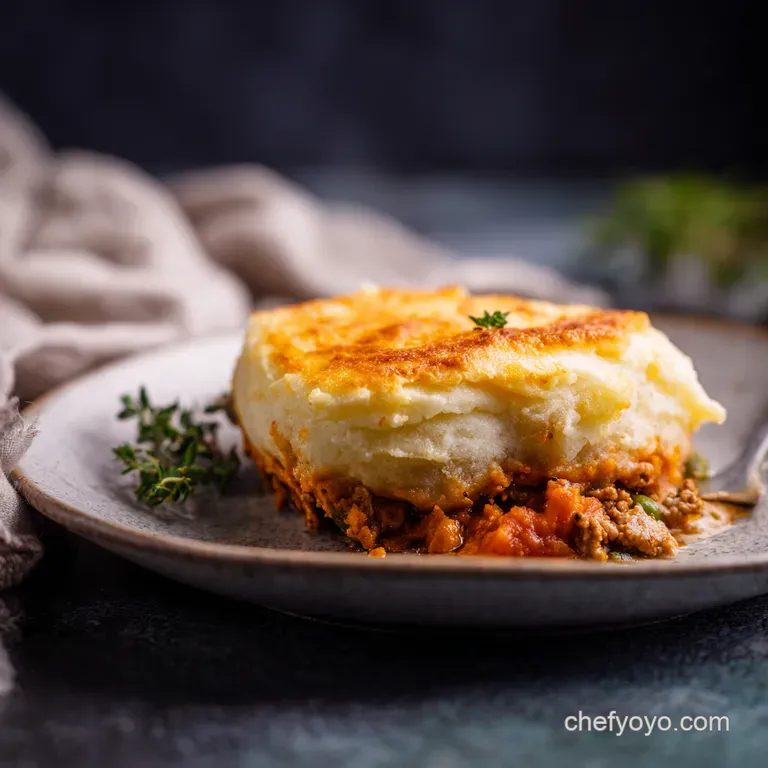 Turkey Sweet Potato Shepherds Pie
