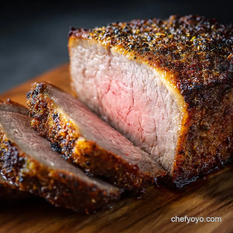 Air Fryer Roast Beef: the Ultimate Method for a Crispy Crust Pink Interior presentation