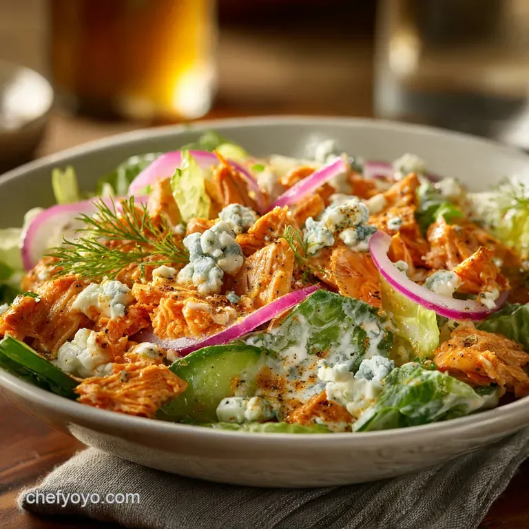 Buffalo Chicken Salad The Ultimate Kickin Coop Recipe with Blue Cheese