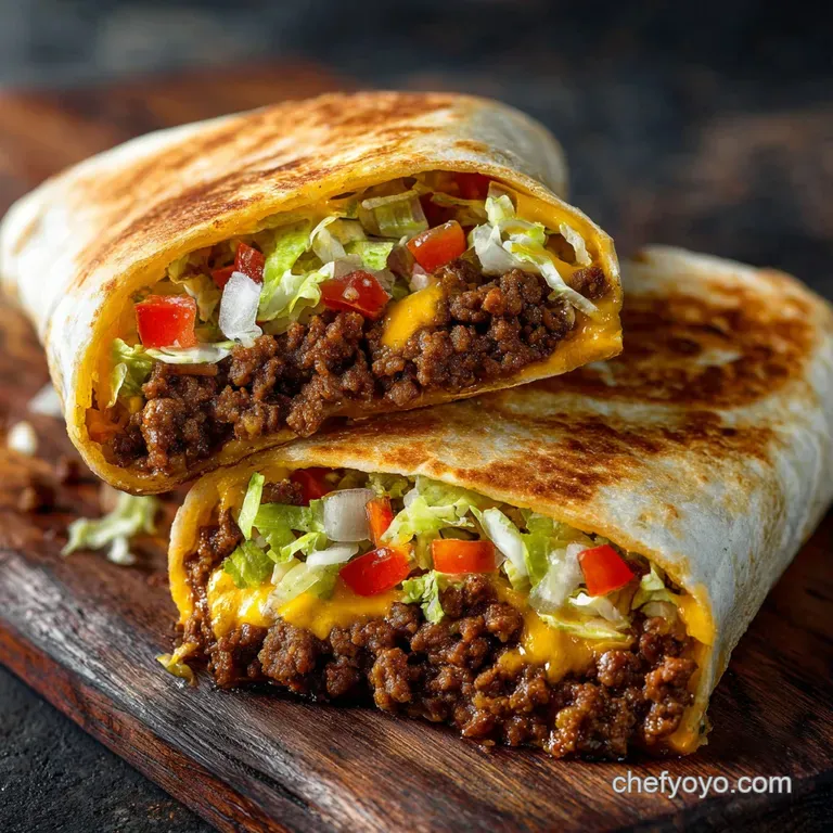 The Ultimate Cheeseburger Crunch Wraps A Proper Job