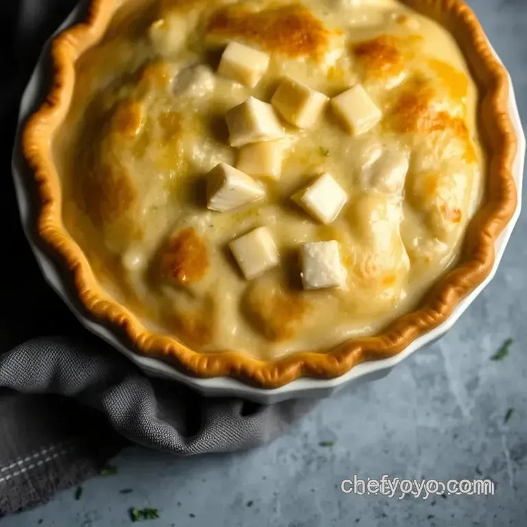 Ultimate Comfort Chicken Pot Pie (From Scratch!) presentation