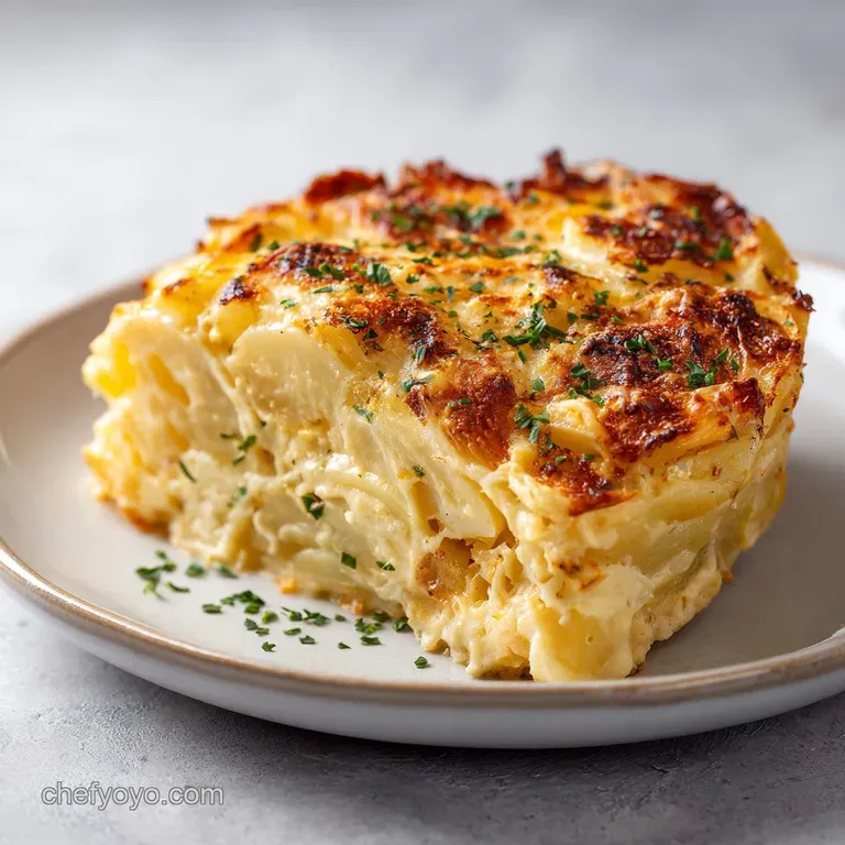 Cheesy Potato Casserole: the Ultimate Creamy Bake presentation