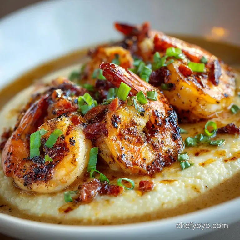 The Ultimate Creamy Lowcountry Shrimp and Grits a Taste of Charleston presentation