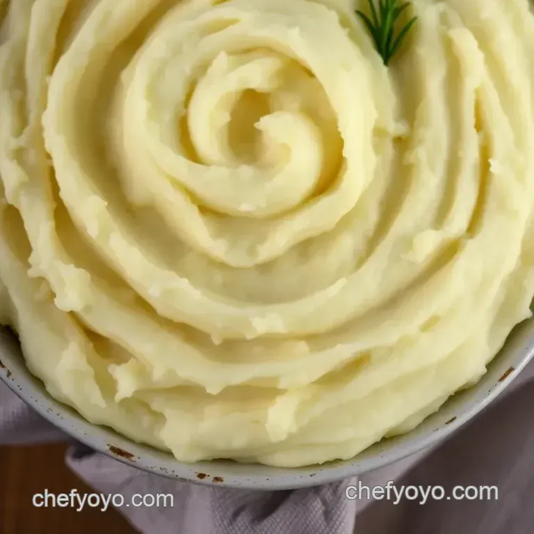 Ultimate Creamy Mashed Potatoes: The British Classic presentation