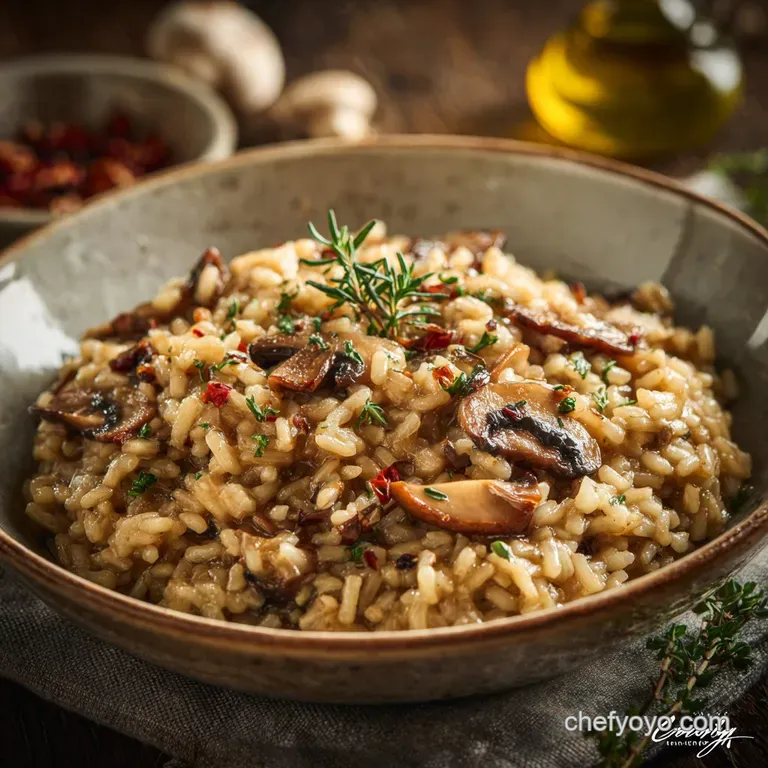 Silky Porcini and Wild Mushroom Risotto The Perfect Mantecatura