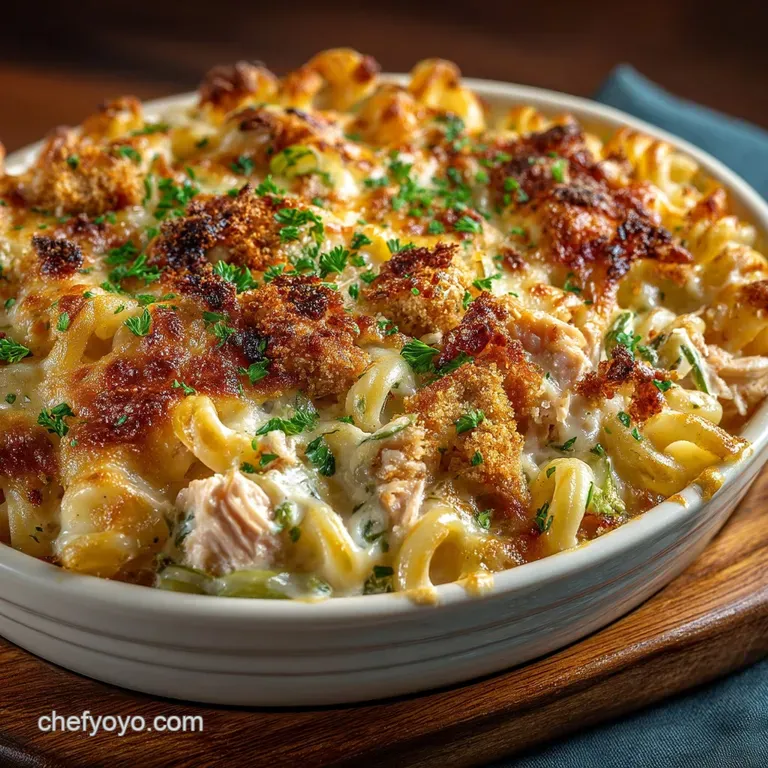 The Ultimate Creamy Tuna Noodle Bake A Comfort Classic Reimagined