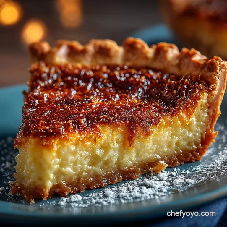 The Ultimate Southern Chess Pie Buttery Sweet and Absolutely Cracking