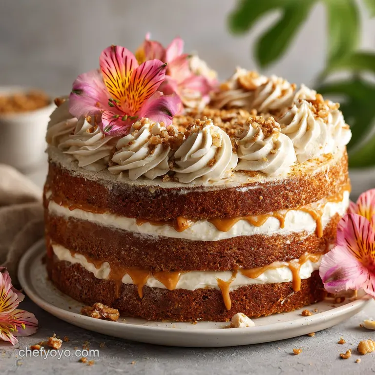 Hummingbird Cake: the Ultimate Southern Classic with Brown Butter Frosting presentation