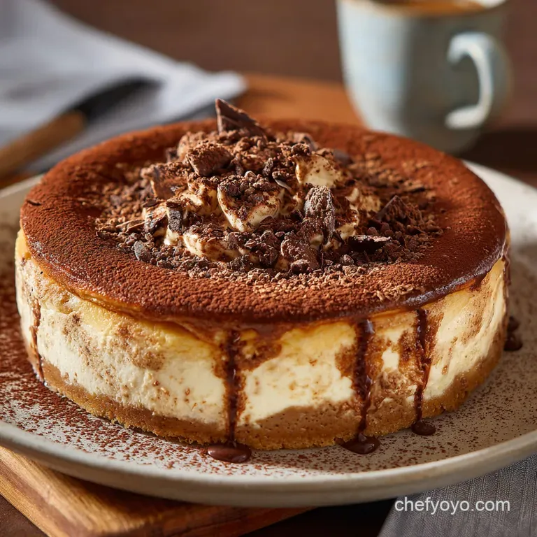 Tiramisu Cheesecake: The Ultimate Creamy Baked Fusion Dessert