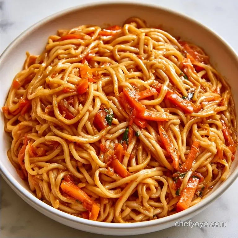 Failure-Proof Vegetable Lo Mein