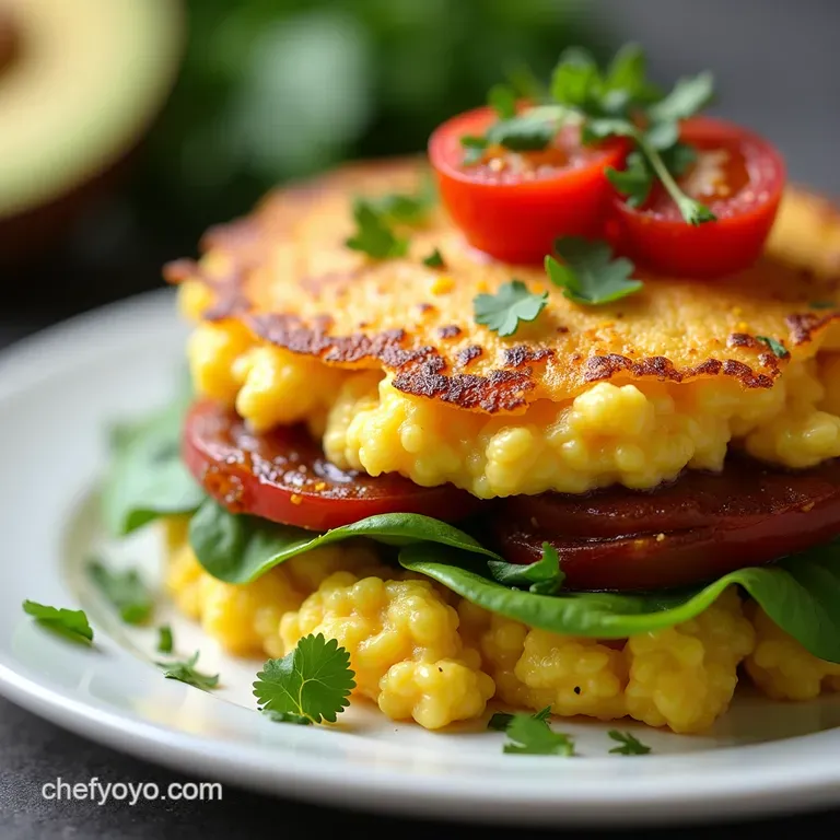 The Speedy Scramble Stack ProteinPacked Veggie Feta Breakfast