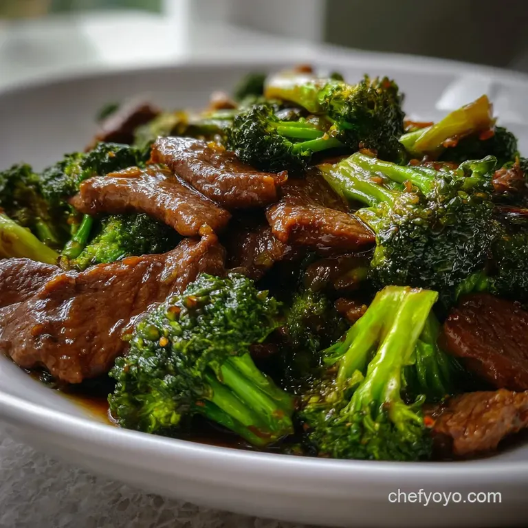 Beef Broccoli Recipe: Velvet-Tender Restaurant Style