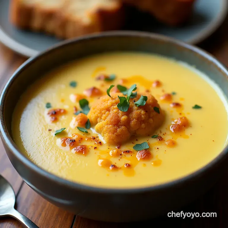The Velvet Cauliflower Gruyère Soup A Silky Smooth Winter Warmer