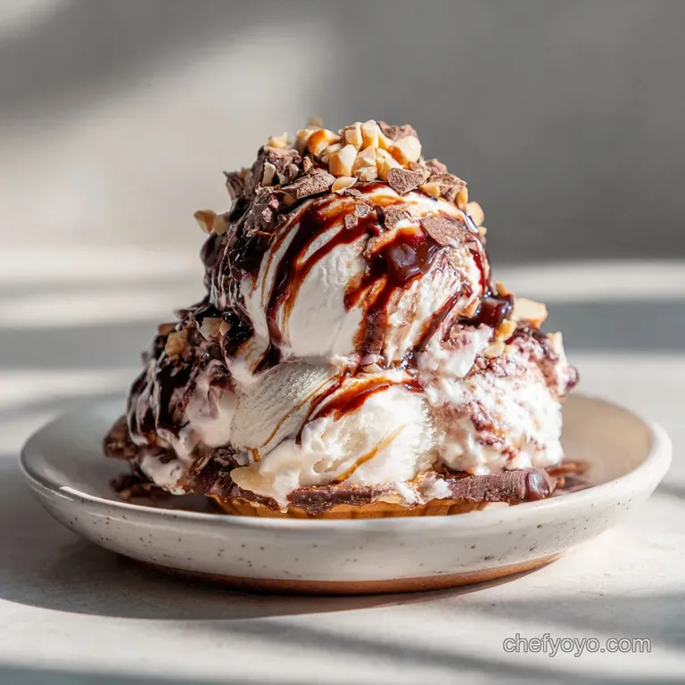 Velvety Rocky Road Ice Cream Recipe