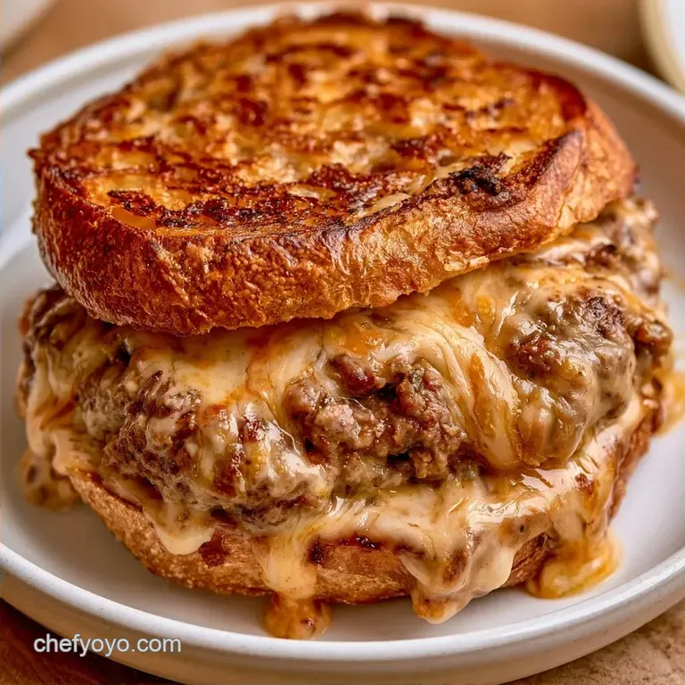 Lean & Hearty Venison Patty Melt